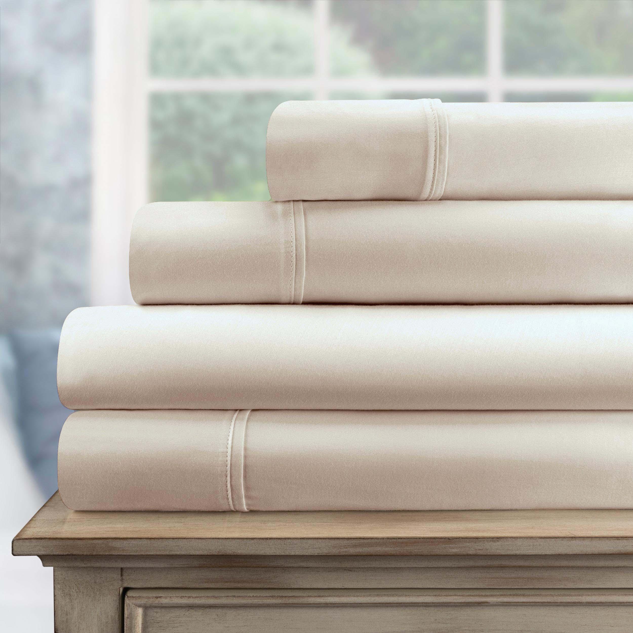 Egyptian Cotton 700 Thread Count Eco Friendly Solid Sheet Set - Sheet Set by Superior