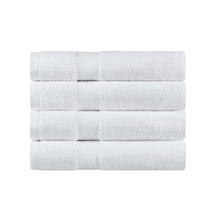 Egyptian Cotton Dobby Border Medium Weight 4 Piece Bath Towel Set - Bath Towel by Superior