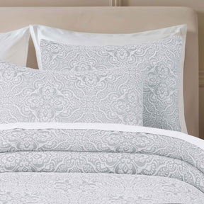 Enzy Medium Weight Floral Matelasse 3 Piece Bedspread Pillow Sham Set - Bedspread by Superior