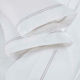 Fieldstone Cotton Two-Line Embroidered Deep Pocket Bed Sheet Set - Sheet Set by Superior