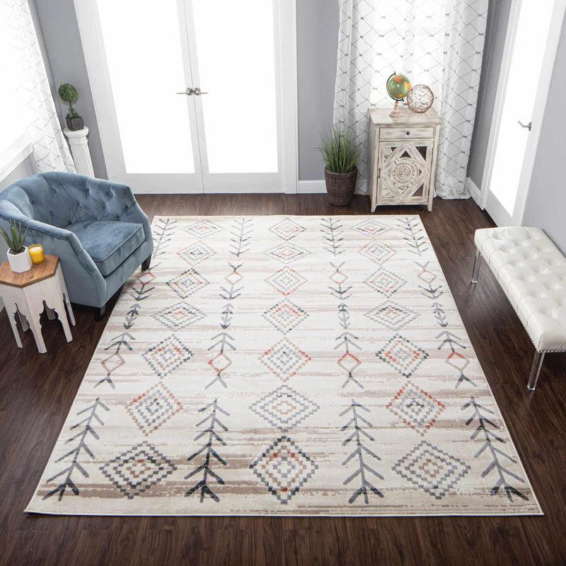 Gared Traditional Southwestern Tribal Area Rug - Rugs by Superior