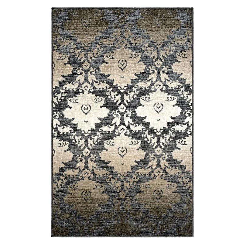 Geneva Medallion Scroll Non-Slip Washable Indoor Area Rug or Runner - Rugs by Superior