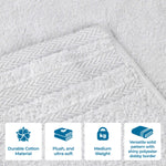 Hays Cotton Medium Weight Ultra-Soft Bath Sheet Set of 2 - Bath Sheet by Superior