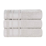 Hays Cotton Medium Weight Ultra-Soft Bath Towel Set of 3 - Bath Towel by Superior