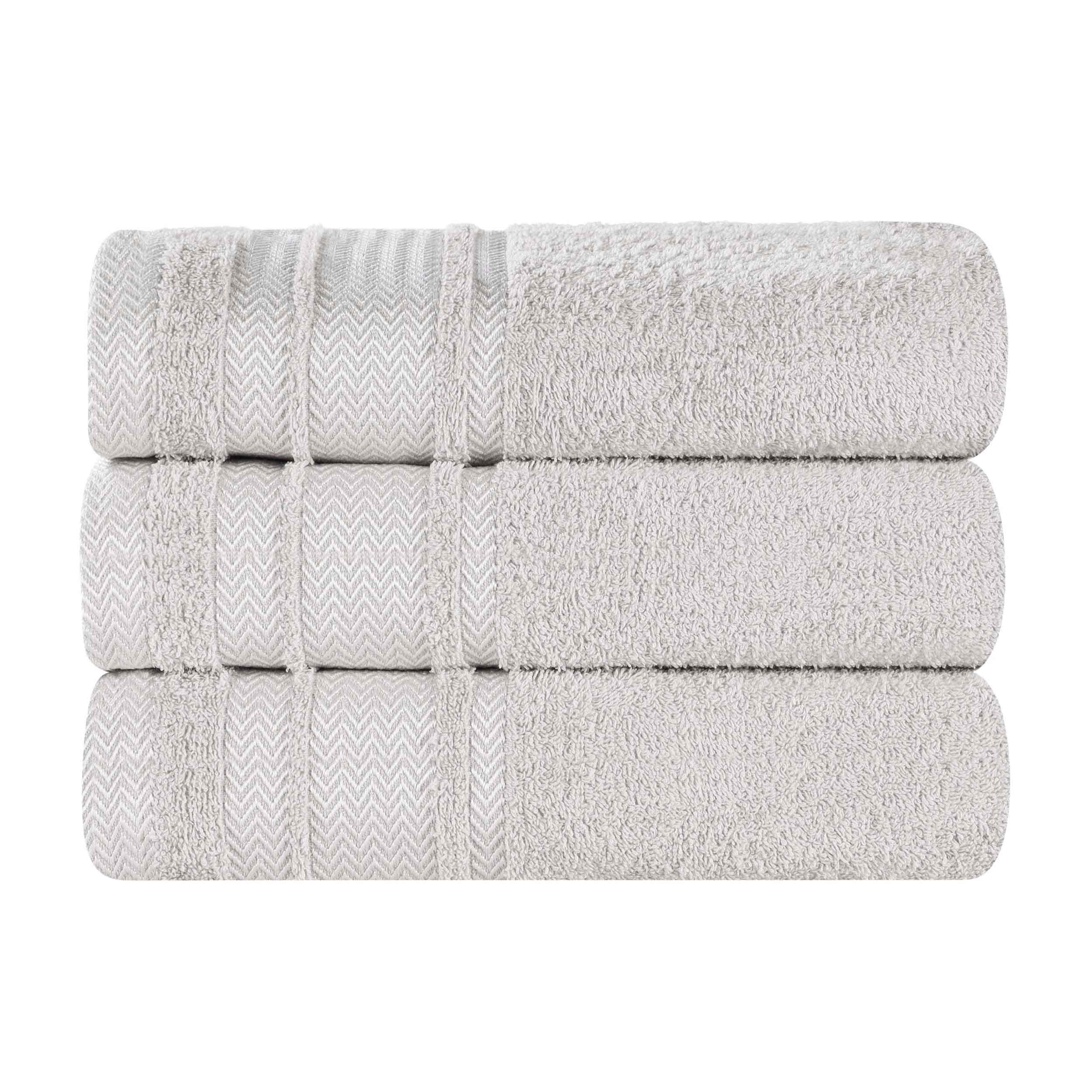 Hays Cotton Medium Weight Ultra-Soft Bath Towel Set of 3 - Bath Towel by Superior