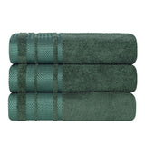 Hays Cotton Medium Weight Ultra-Soft Bath Towel Set of 3 - Bath Towel by Superior