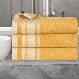 Hays Cotton Medium Weight Ultra-Soft Bath Towel Set of 3 - Bath Towel by Superior