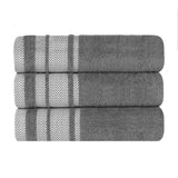 Hays Cotton Medium Weight Ultra-Soft Bath Towel Set of 3 - Bath Towel by Superior