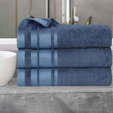 Hays Cotton Medium Weight Ultra-Soft Bath Towel Set of 3 - Bath Towel by Superior