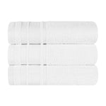 Hays Cotton Medium Weight Ultra-Soft Bath Towel Set of 3 - Bath Towel by Superior