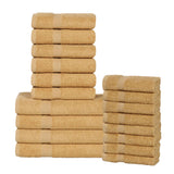 Highly Absorbent Eco-Friendly Soft Cotton 18 Piece Towel Set - Towel Set by Superior