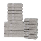 Highly Absorbent Eco-Friendly Soft Cotton 18 Piece Towel Set - Towel Set by Superior