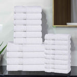 Highly Absorbent Eco-Friendly Soft Cotton 18 Piece Towel Set - Towel Set by Superior