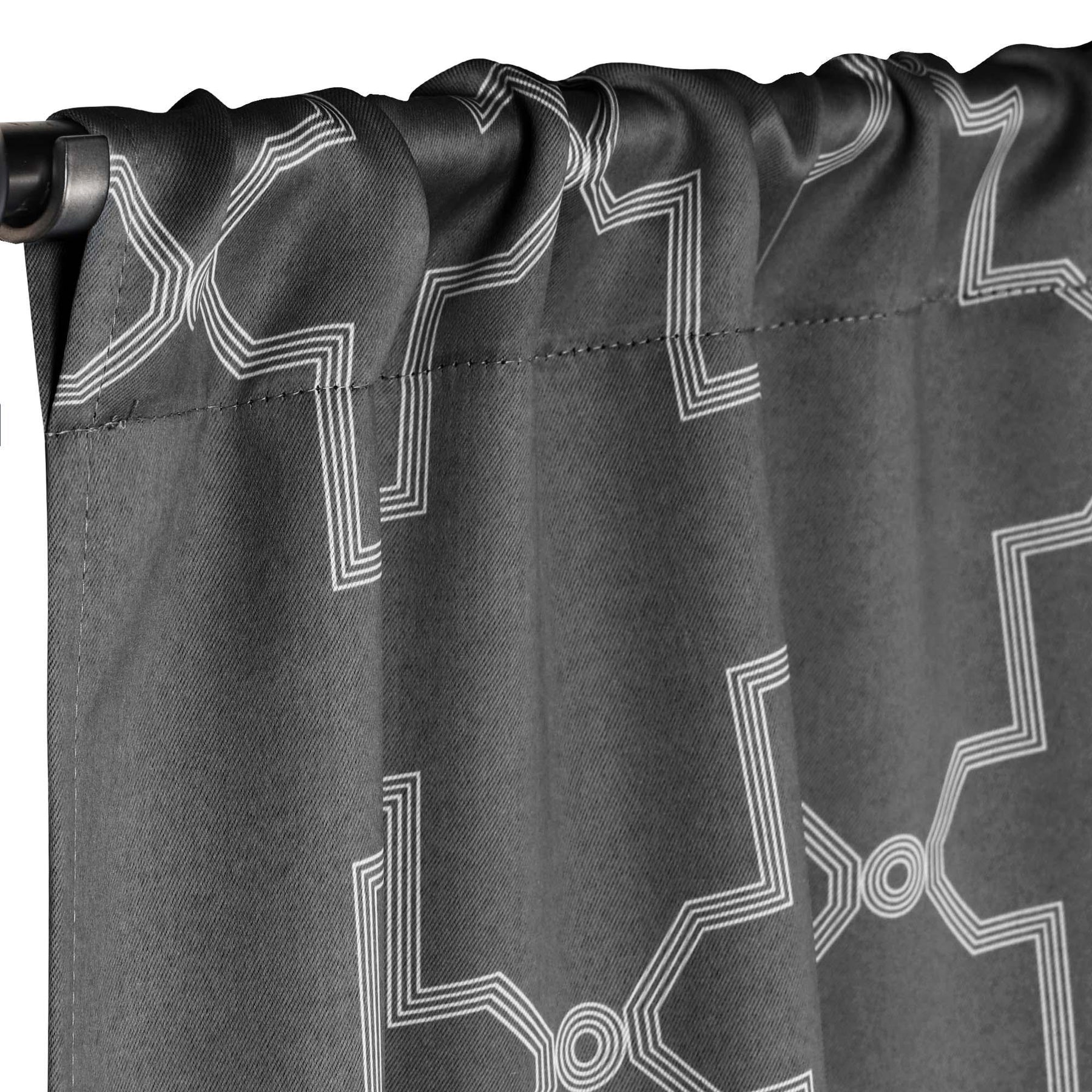 Imperial Trellis Washable Room Darkening Blackout Curtains, Set of 2 - Blackout Curtains by Superior