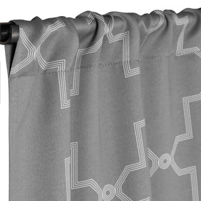 Imperial Trellis Washable Room Darkening Blackout Curtains, Set of 2 - Blackout Curtains by Superior