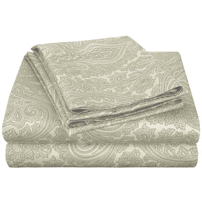 Italian Paisley Cotton Blend 600 Thread Count Deep Pocket Sheet Set - Sheet Set by Superior