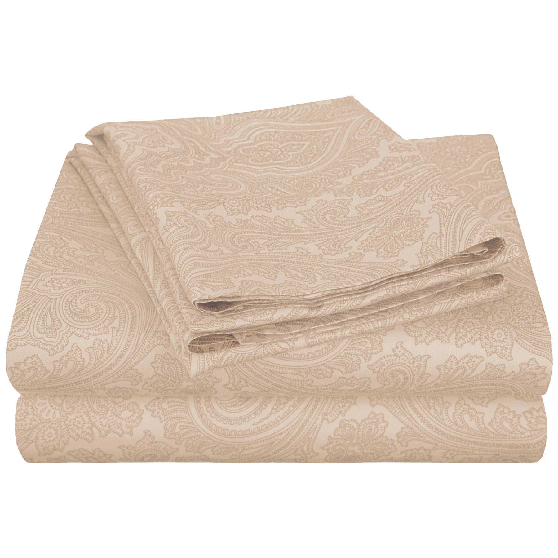 Italian Paisley Cotton Blend 600 Thread Count Deep Pocket Sheet Set - Sheet Set by Superior