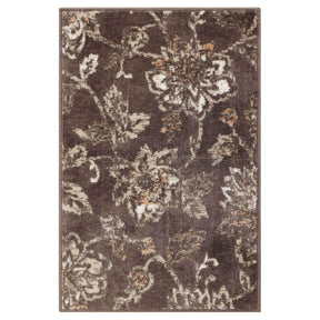 Jacobean Floral Modern Farmhouse Indoor Area Rug or Runner Rug - Rugs by Superior