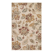 Jacobean Floral Modern Farmhouse Indoor Area Rug or Runner Rug - Rugs by Superior