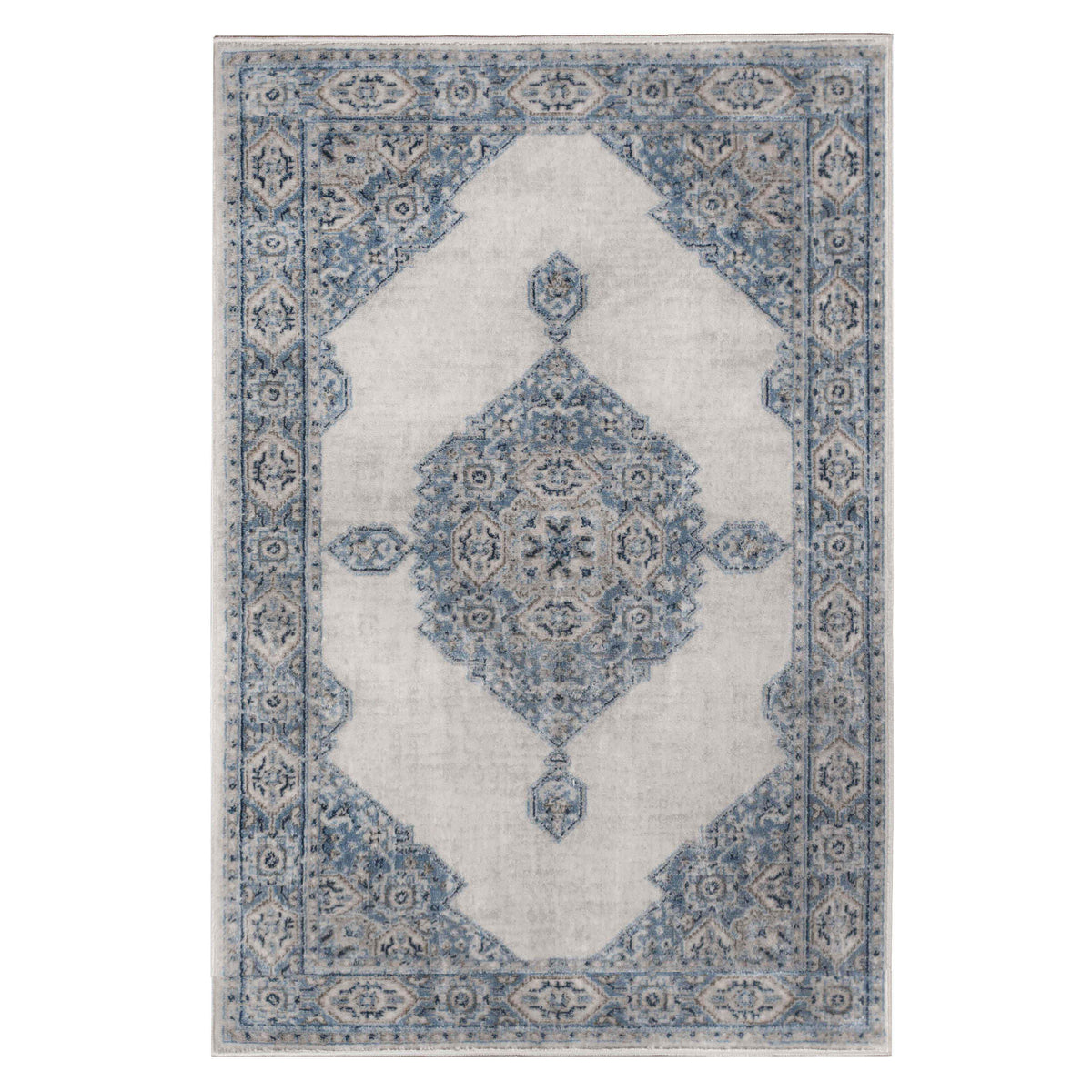 Kailani Modern Farmhouse Medallion Indoor Area Rug or Runner - Rugs by Superior