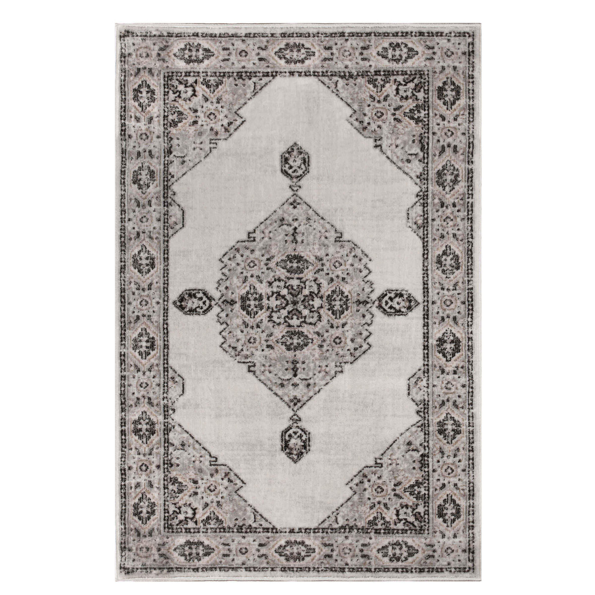 Kailani Modern Farmhouse Medallion Indoor Area Rug or Runner - Rugs by Superior