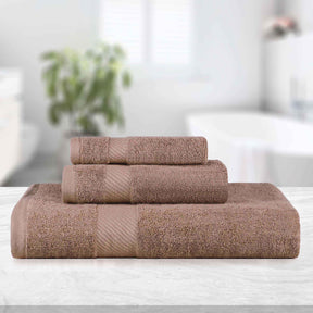 Kendell Egyptian Cotton Quick Drying 3 Piece Towel Set - Towel Set by Superior