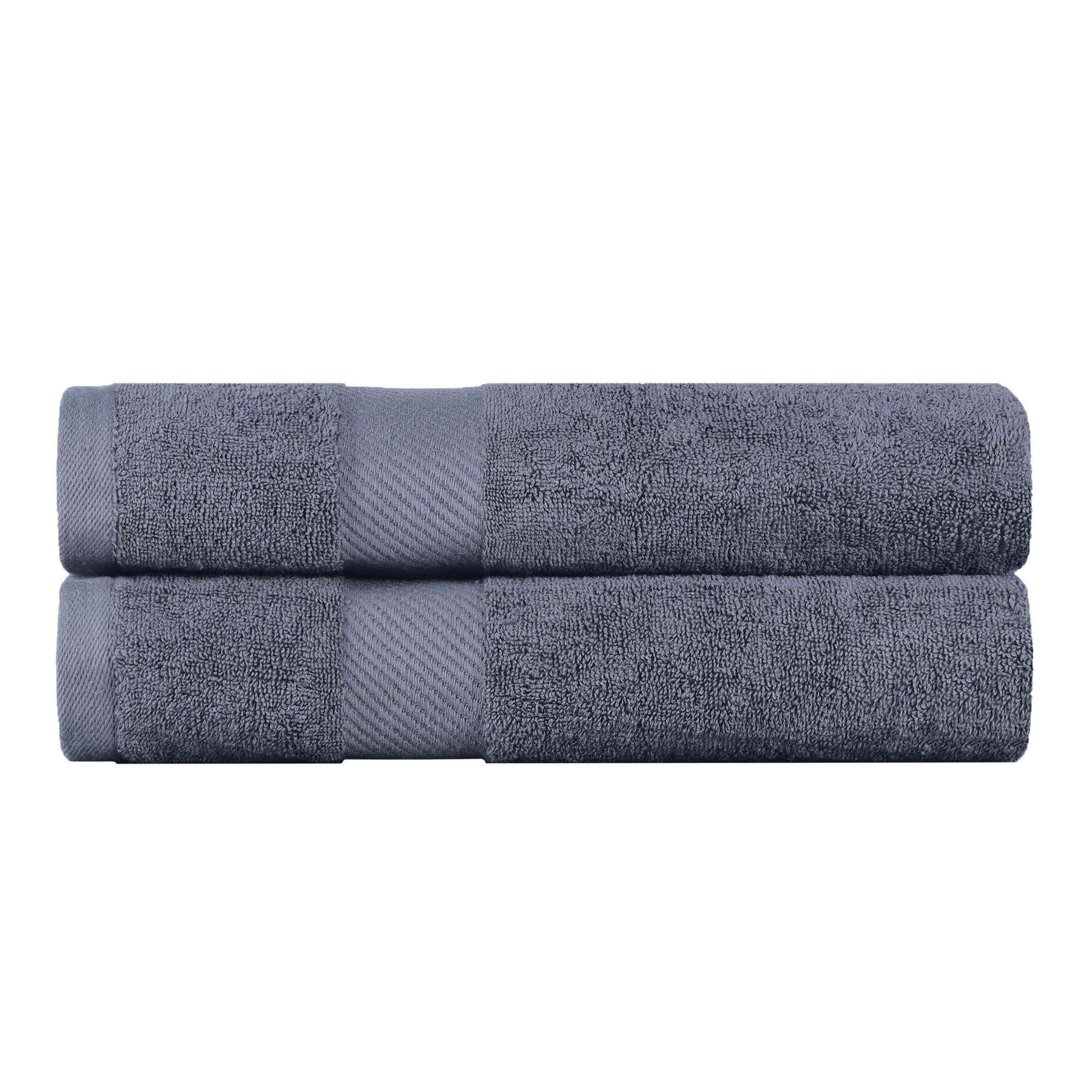 Kendell Egyptian Cotton Solid Medium Weight Bath Towel Set of 2 - Bath Towel by Superior