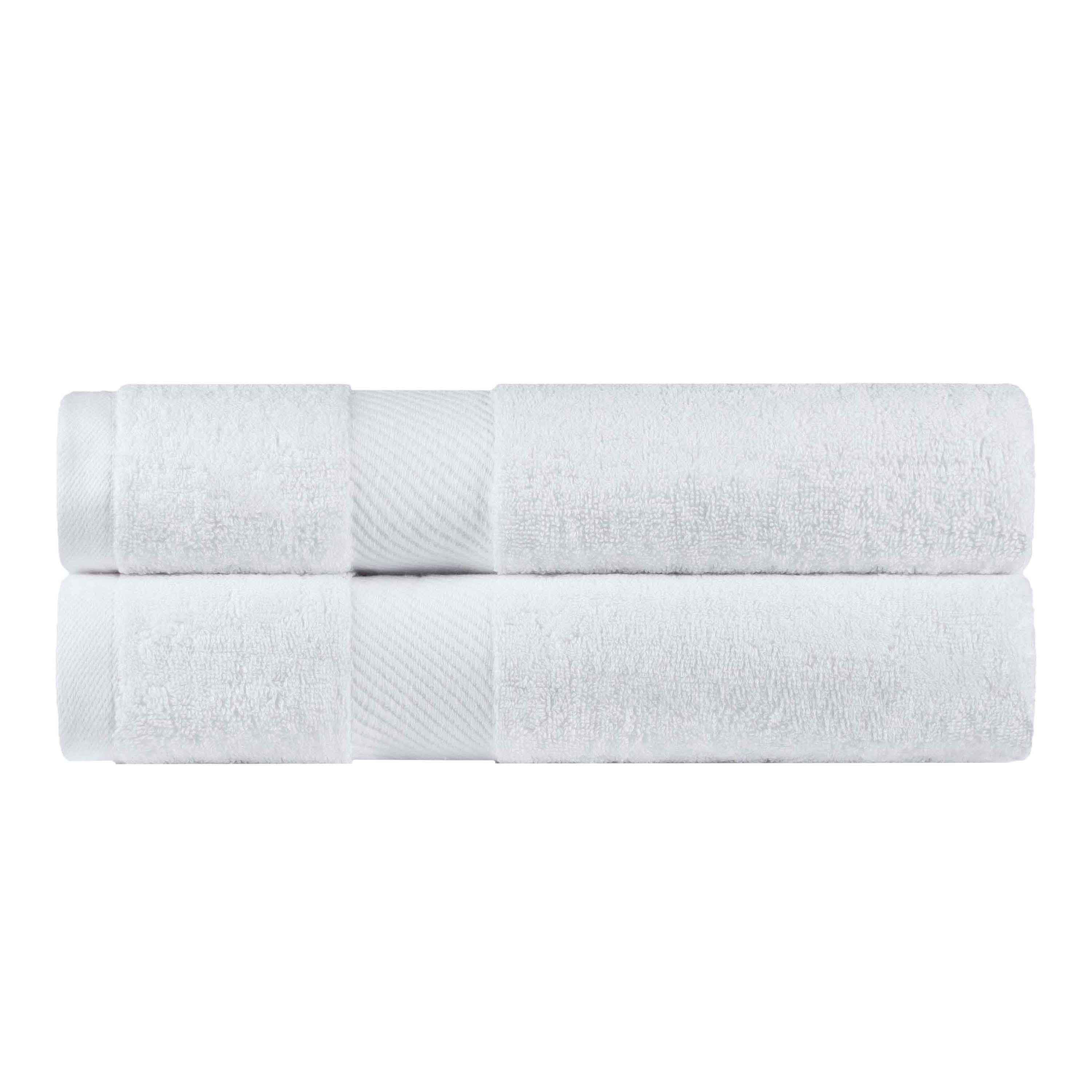 Kendell Egyptian Cotton Solid Medium Weight Bath Towel Set of 2 - Bath Towel by Superior