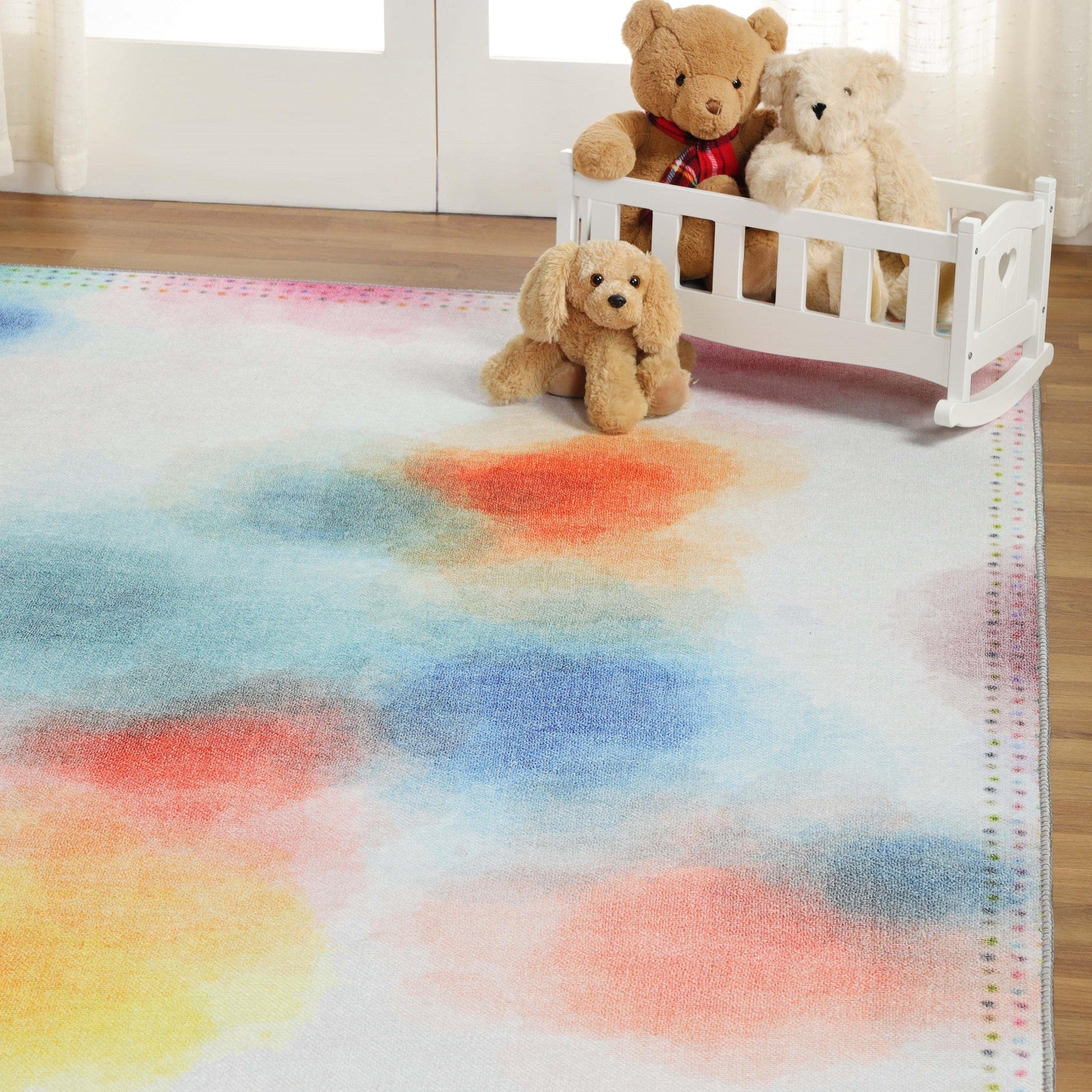 Kids Abstract Kids Indoor Area Rug or Runner Rug - Rugs by Superior