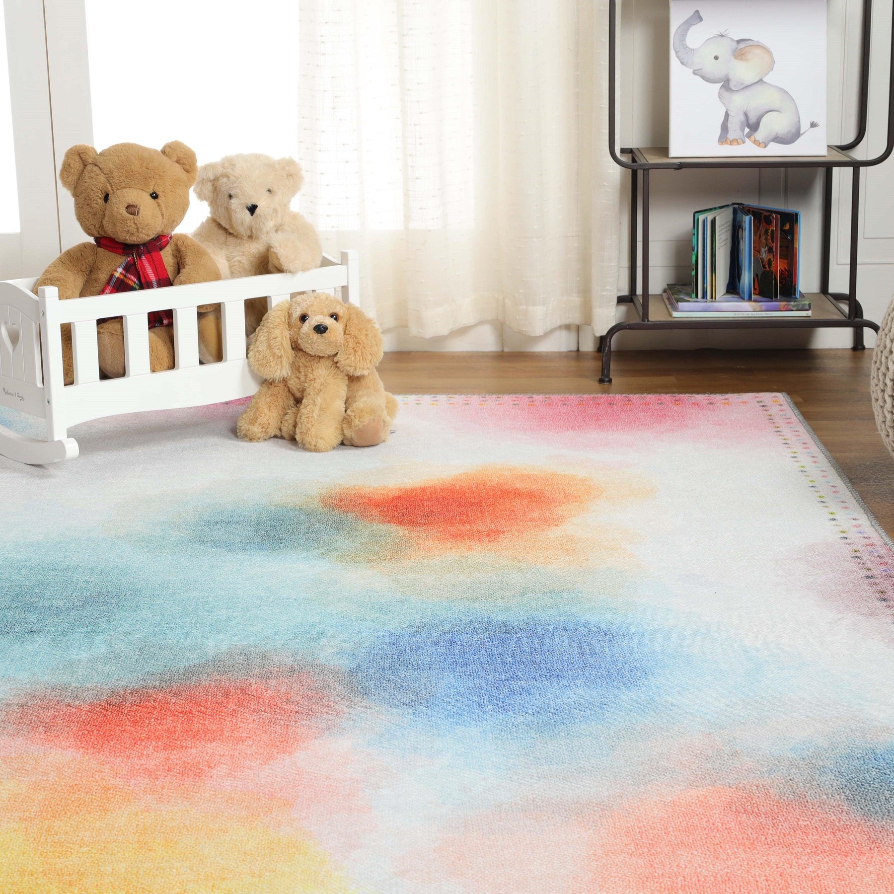 Kids Abstract Kids Indoor Area Rug or Runner Rug - Rugs by Superior