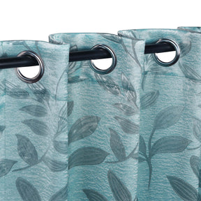 Leaves Machine Washable Room Darkening Blackout Curtains, Set of 2 - Blackout Curtains by Superior