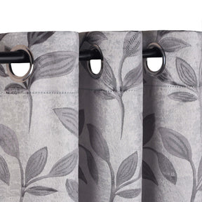 Leaves Machine Washable Room Darkening Blackout Curtains, Set of 2 - Blackout Curtains by Superior