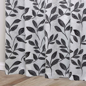 Leaves Room Darkening Grommet Blackout Curtain Panels, Set of 2 - Blackout Curtains by Superior