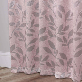 Leaves Room Darkening Washable Blackout Curtain Panels, Set of 2 - Blackout Curtains by Superior