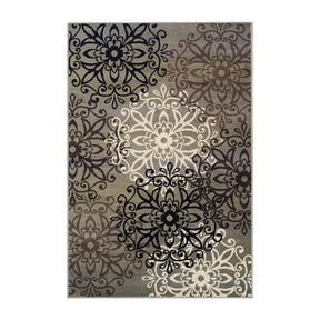 Leigh Traditional Floral Scroll Indoor Area Rug or Runner Rug Or Door Mat - Rugs by Superior