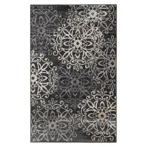 Leigh Traditional Floral Scroll Indoor Area Rug or Runner Rug Or Door Mat - Rugs by Superior