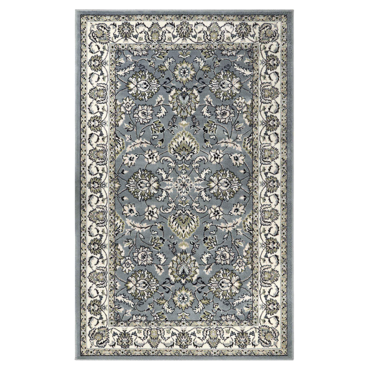 Lille Traditional Elegant Floral Textured Indoor Area Rug - Rugs by Superior