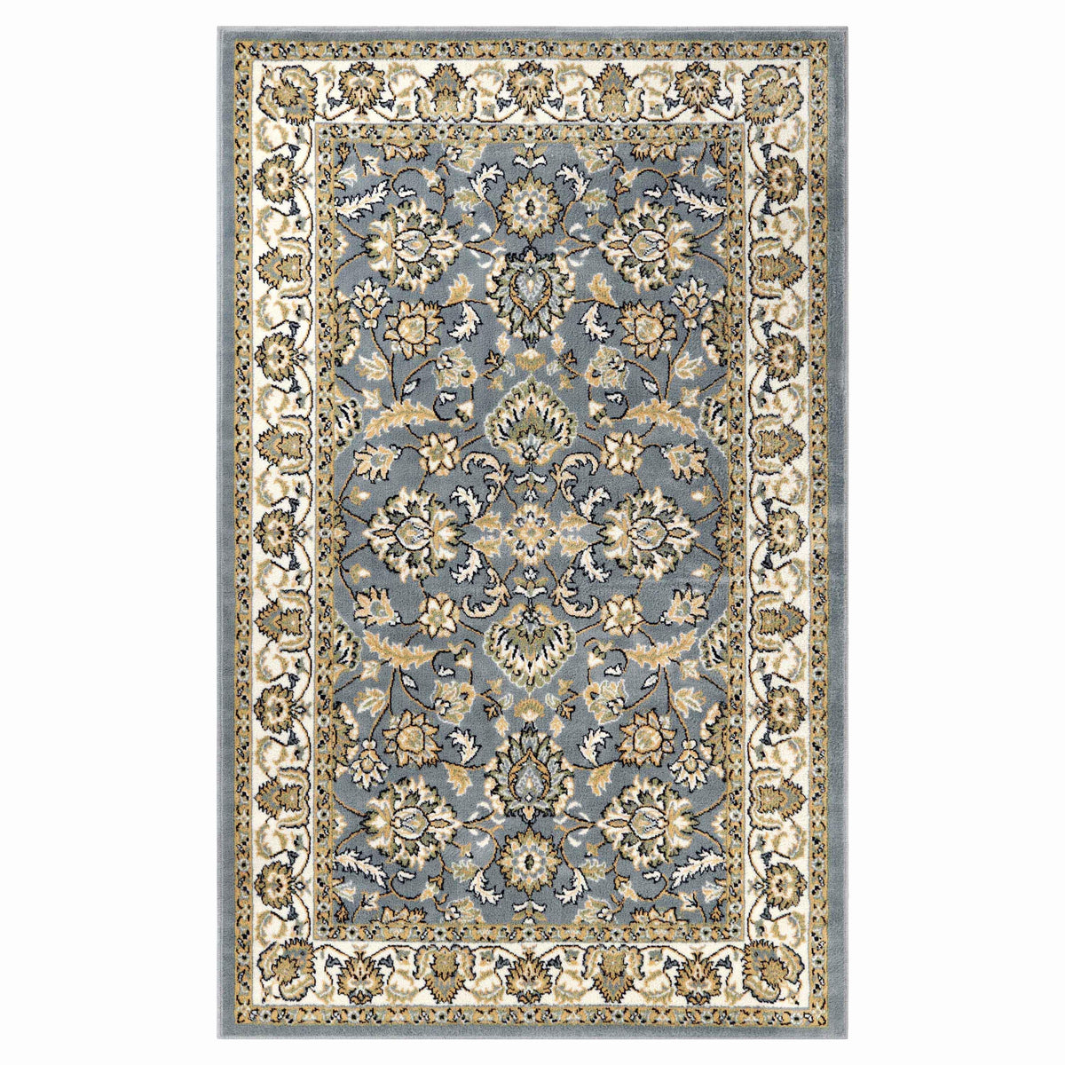 Lille Traditional Elegant Floral Textured Indoor Area Rug - Rugs by Superior