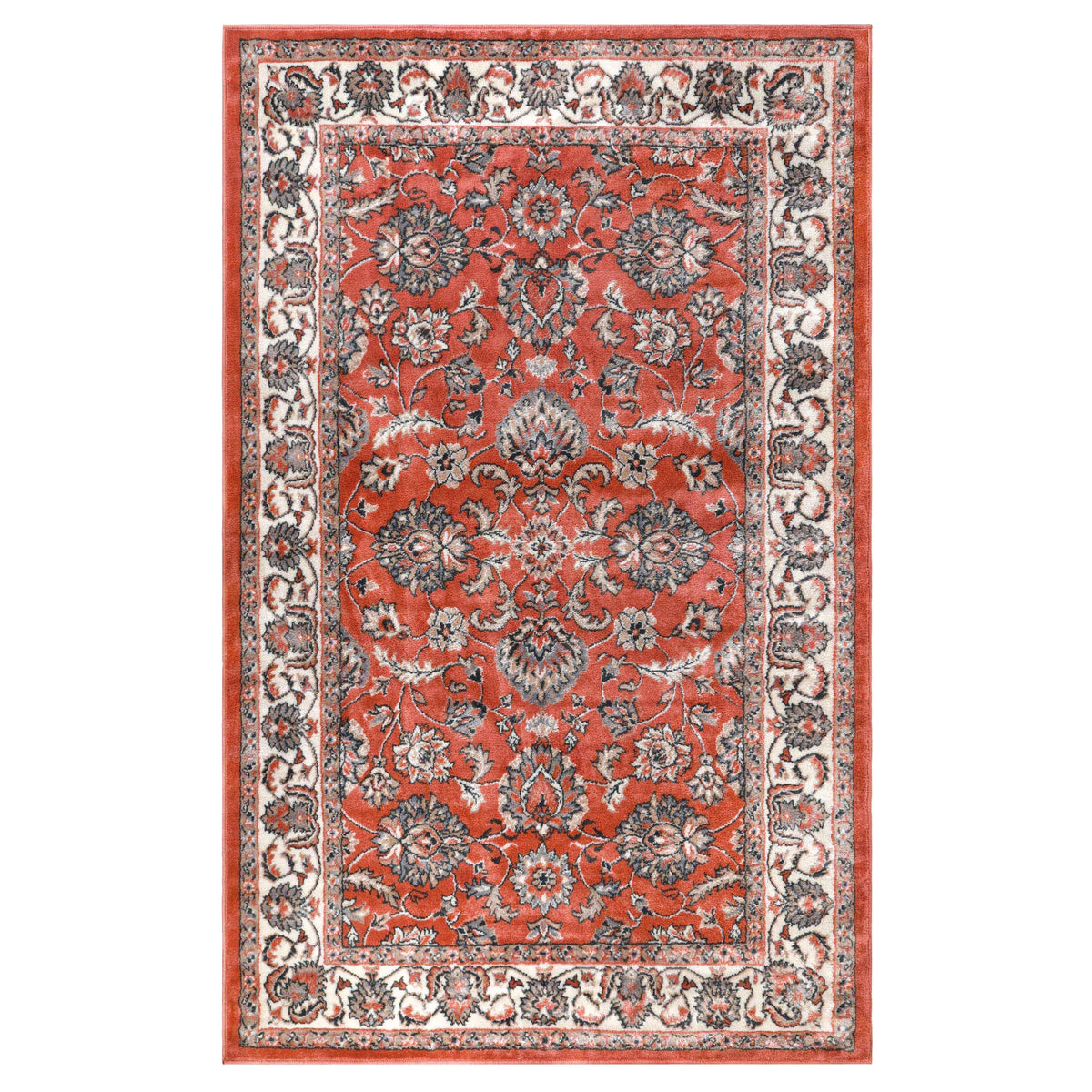 Lille Traditional Elegant Floral Textured Indoor Area Rug - Rugs by Superior