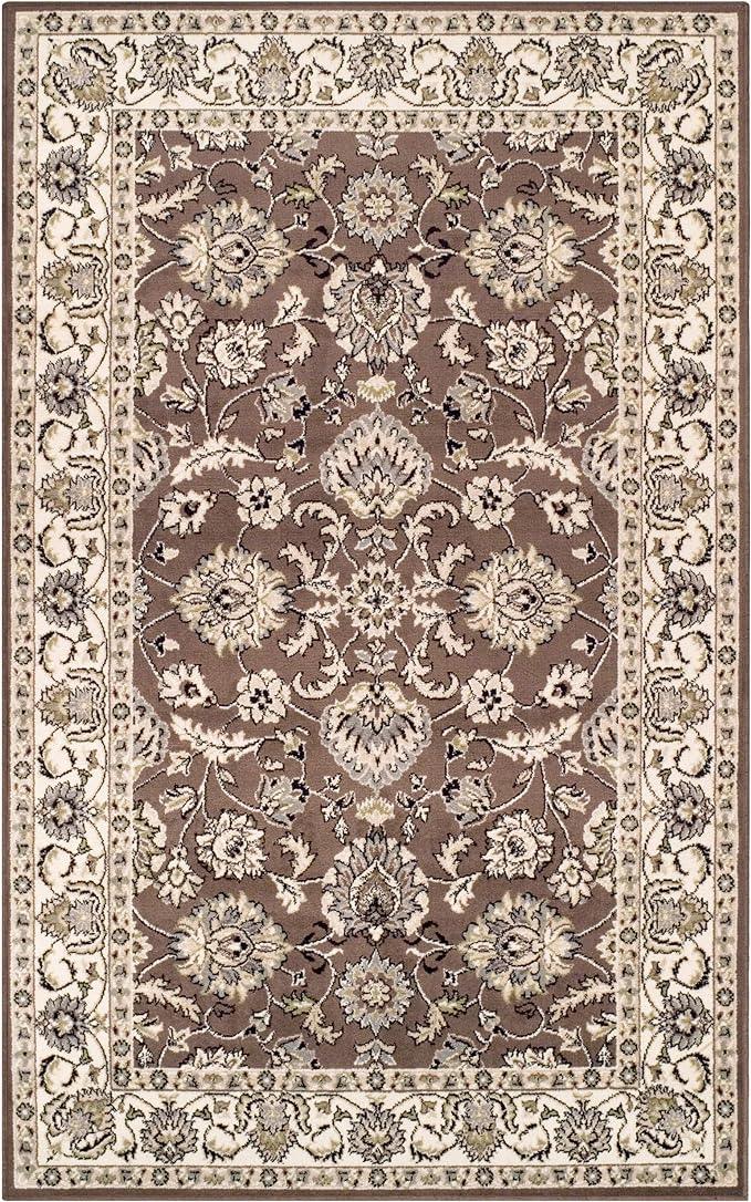 Lille Traditional Elegant Floral Textured Indoor Area Rug - Rugs by Superior