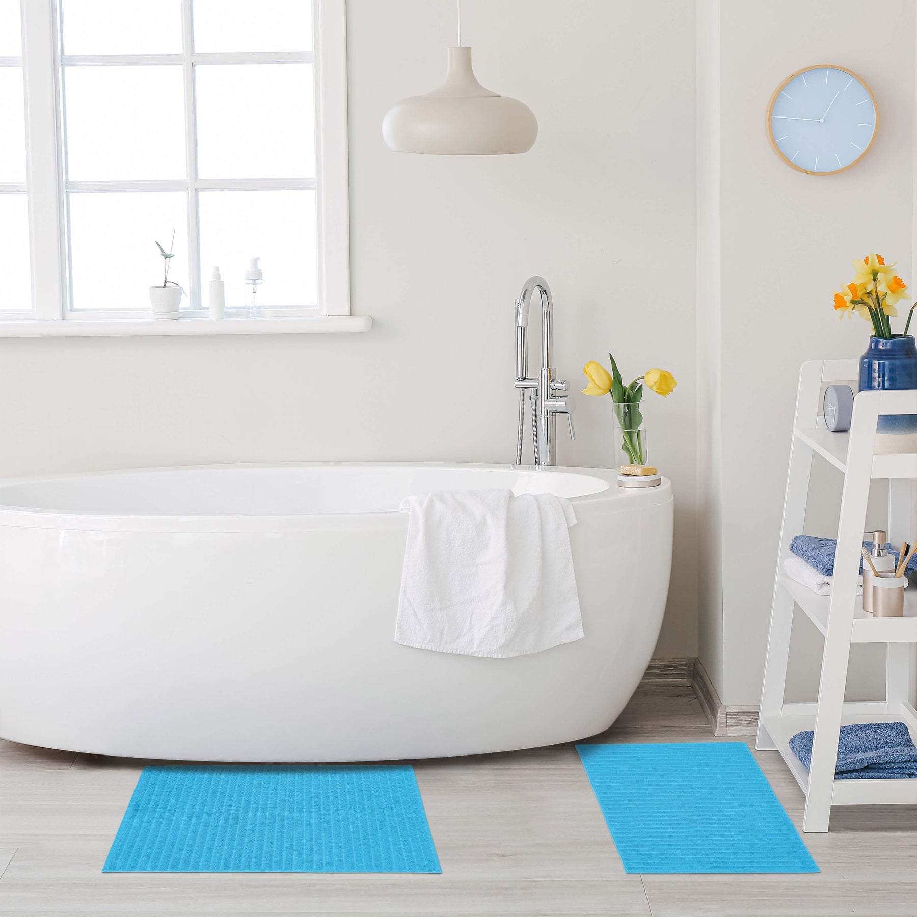 Lined 100% Cotton 1000 GSM 2-Piece Bath Mat Set - Bath Mats by Superior