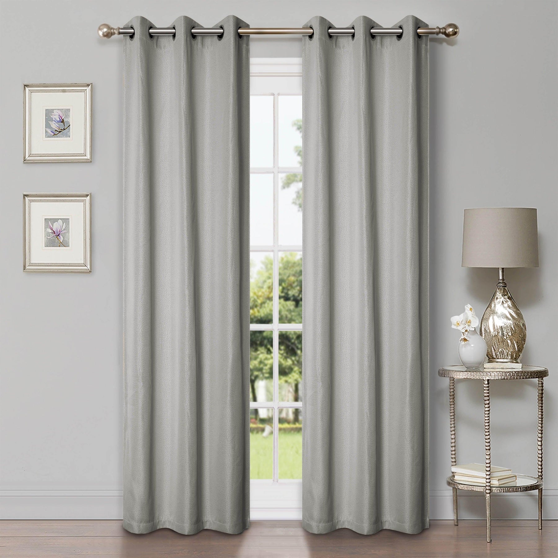 Linen Washable Room Darkening Blackout Curtains, Set of 2 - Blackout Curtains by Superior