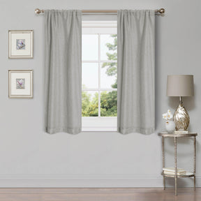 Linen Washable Room Darkening Blackout Curtains, Set of 2 - Blackout Curtains by Superior