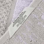 Lodie Cotton Jacquard Solid and Two-Toned Bath Towel Set of 4 - Bath Towel by Superior