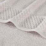 Lodie Cotton Jacquard Solid and Two-Toned Face Towel Washcloth Set of 12 - Face Towel by Superior