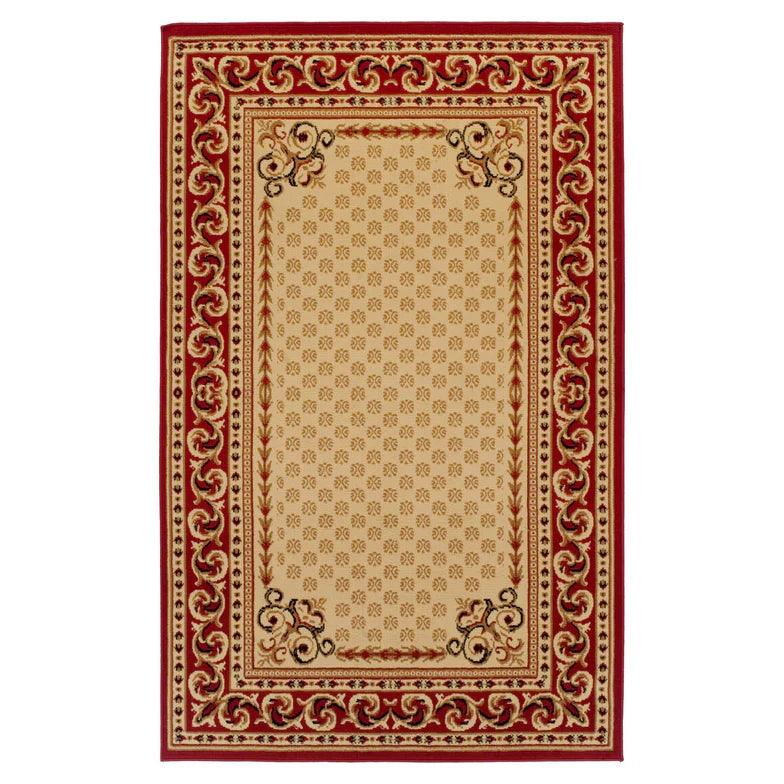 Longfield Traditional Floral Vine Scroll Indoor Area Rug Or Runner Rug - Rugs by Superior