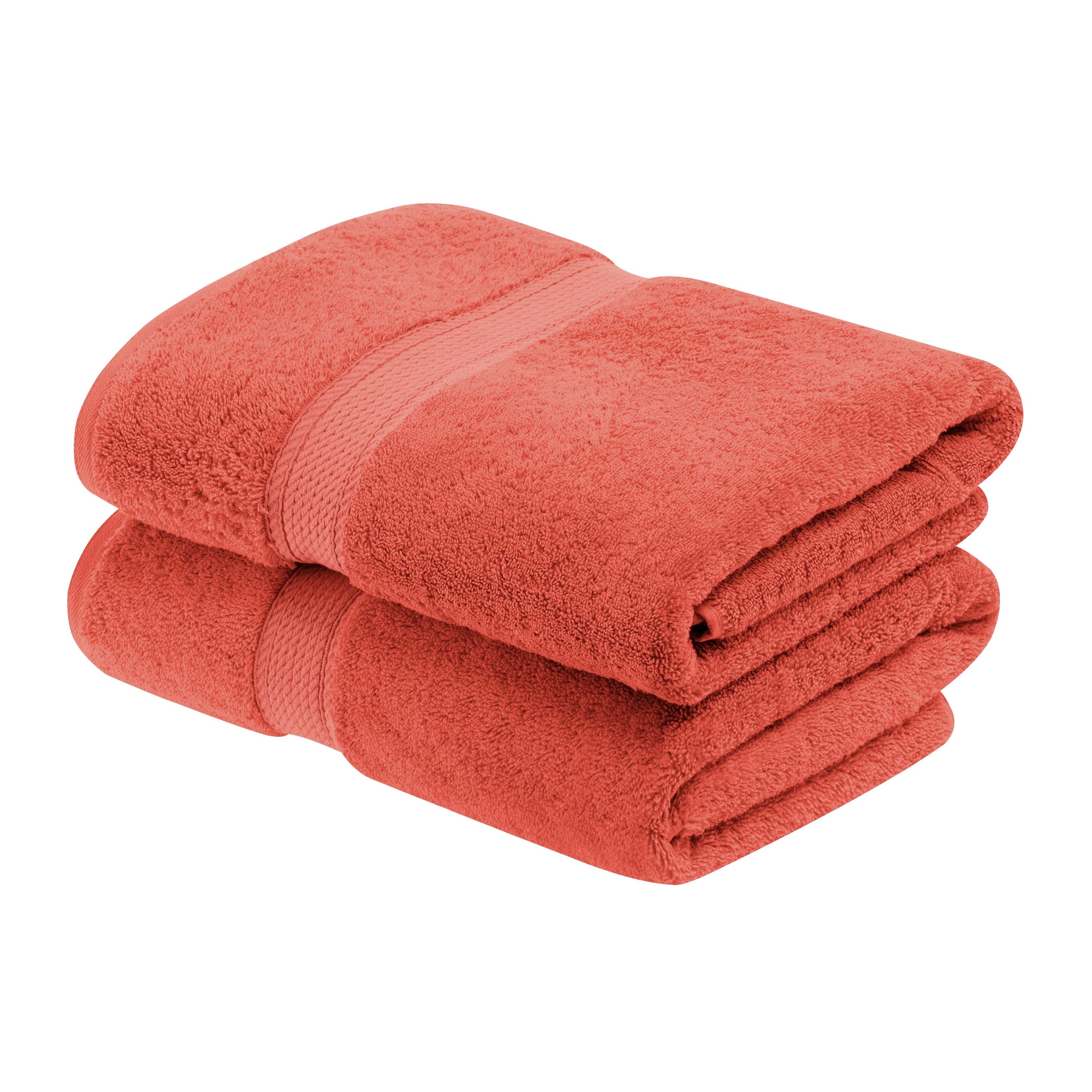 Madison Egyptian Cotton Pile Heavyweight 2 Piece Bath Towel Set - Bath Towel by Superior