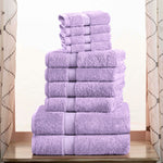 Madison Egyptian Cotton Pile Plush Heavyweight 10 Piece Towel Set - Towel Set by Superior