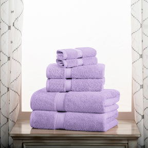 Madison Egyptian Cotton Pile Plush Heavyweight 6 Piece Towel Set - Towel Set by Superior