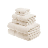 Madison Egyptian Cotton Pile Plush Heavyweight 6 Piece Towel Set - Towel Set by Superior